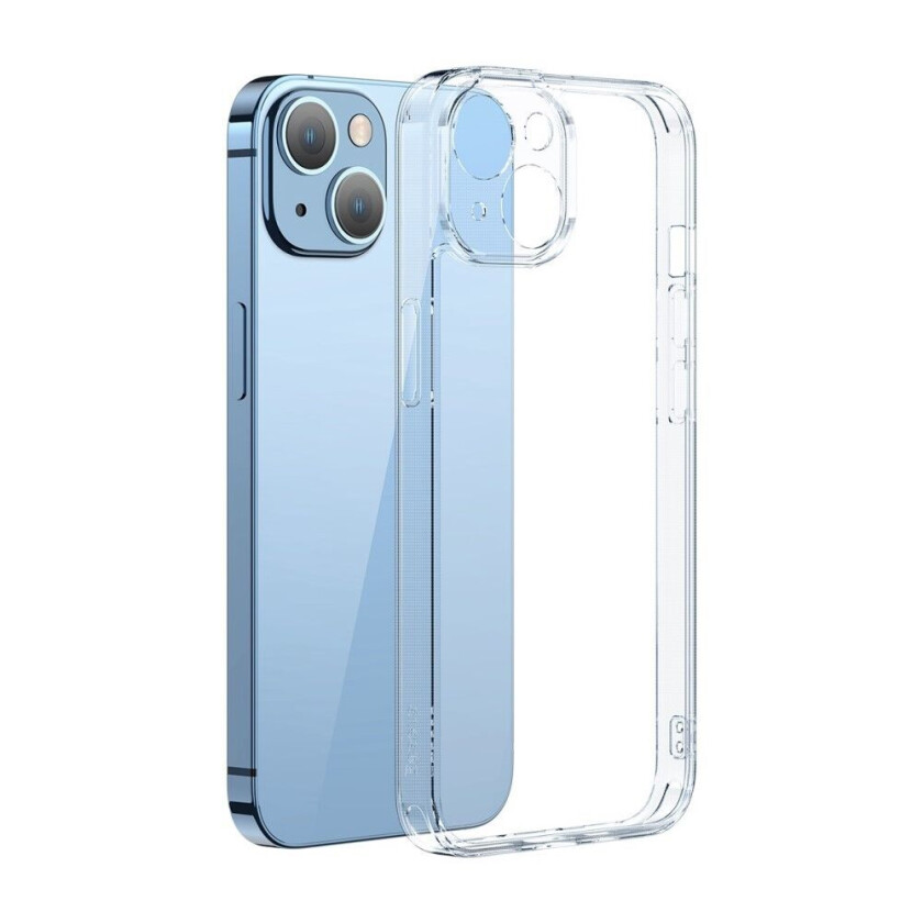 Baseus iPhone 14 Plus Deksel Super Ceramic Series Transparent Klar