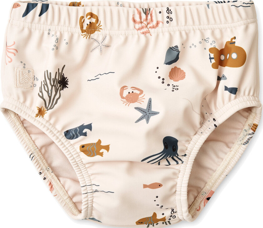 Anthony Baby Printed Swim Pants - Beige - 68
