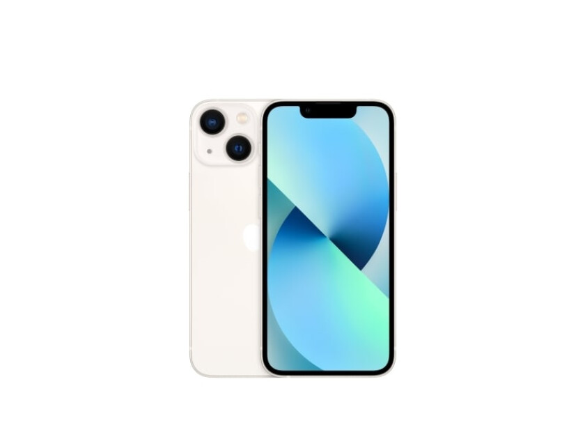 iPhone 13 mini - 5G smartphone - dobbelt-SIM / Internminne 256 GB - OLED-display - 5.4 - 2340 x 1080 piksler - 2x bakkameraer 12 MP, 12 MP - front camera 12 MP - stjernelys