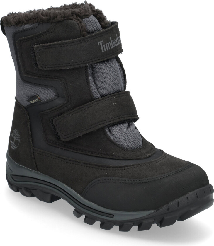 Mid Hook & Loop Gtx Snow Boot - Black - 34