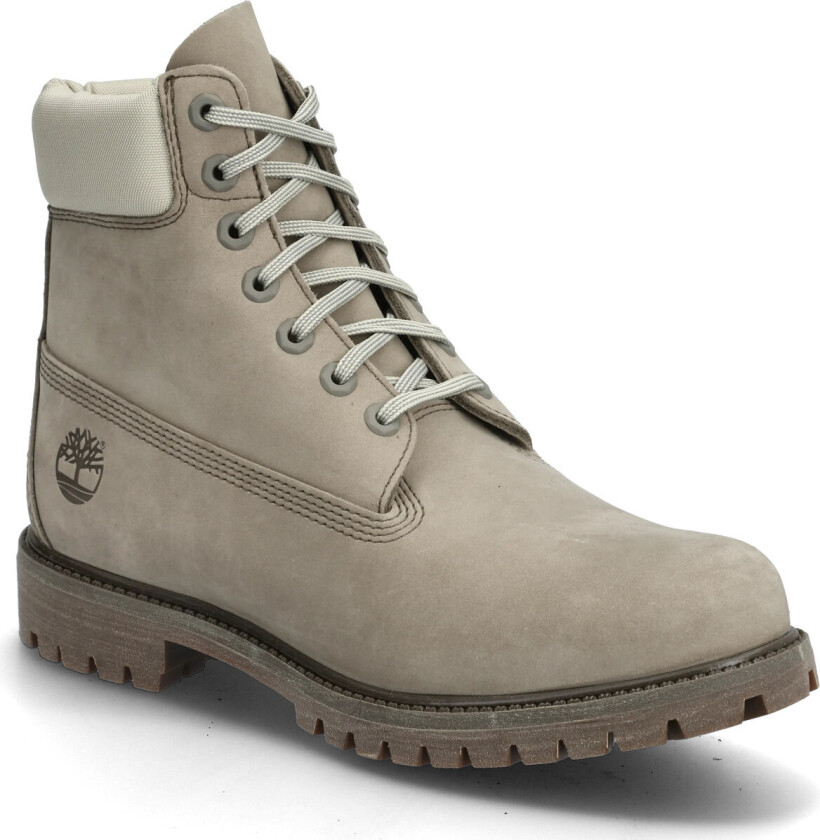 6 Inch Lace Up Waterproof Boot - Grey - 45
