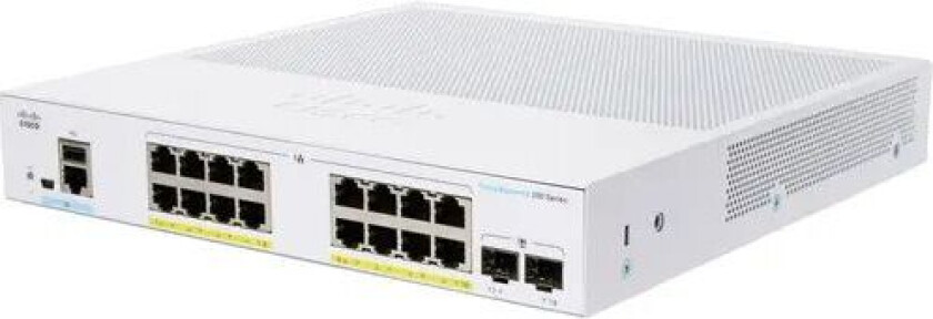 Cbs350 16g 2sfp Poe 120w Managed Switch