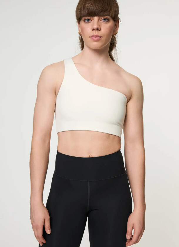 Bianca Bra, One Shoulder - White - M