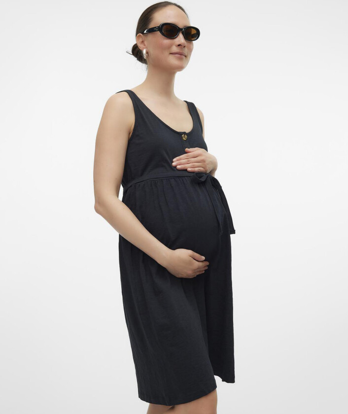 Mlivy Lia Sl Jrs Abk Dress 2F Noos - Black - XS