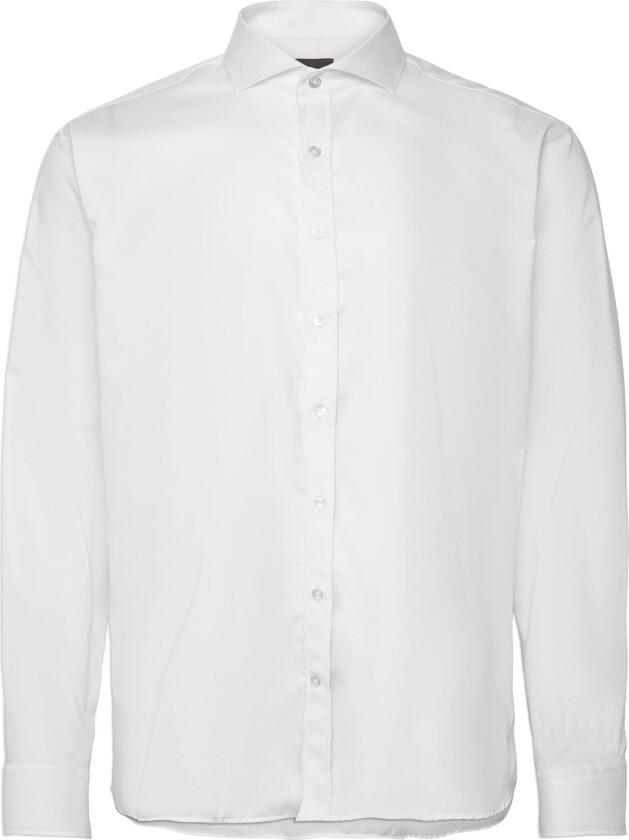 Reg Fit Cut Away Non Iron Twill - White - 39