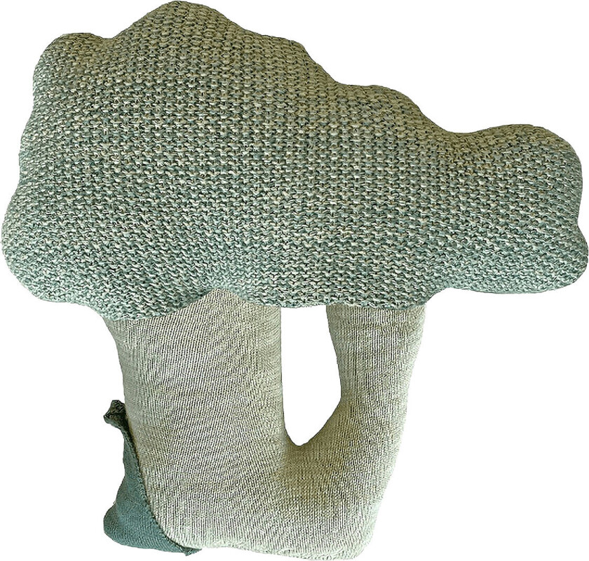 Knitted Cushion Brucy The Broccoli - Green - 35X 35CM