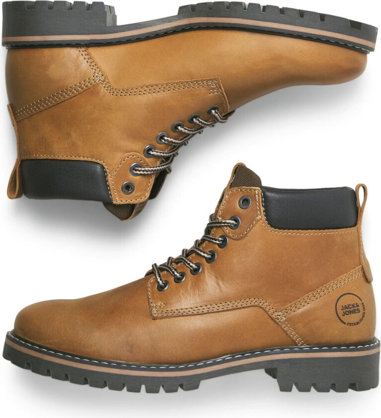 Jfwqueensway Leather Boot Sn - Brown - 45