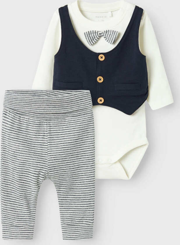 Nbmadam Ls Body Set Noos - Multi/patterned - 80