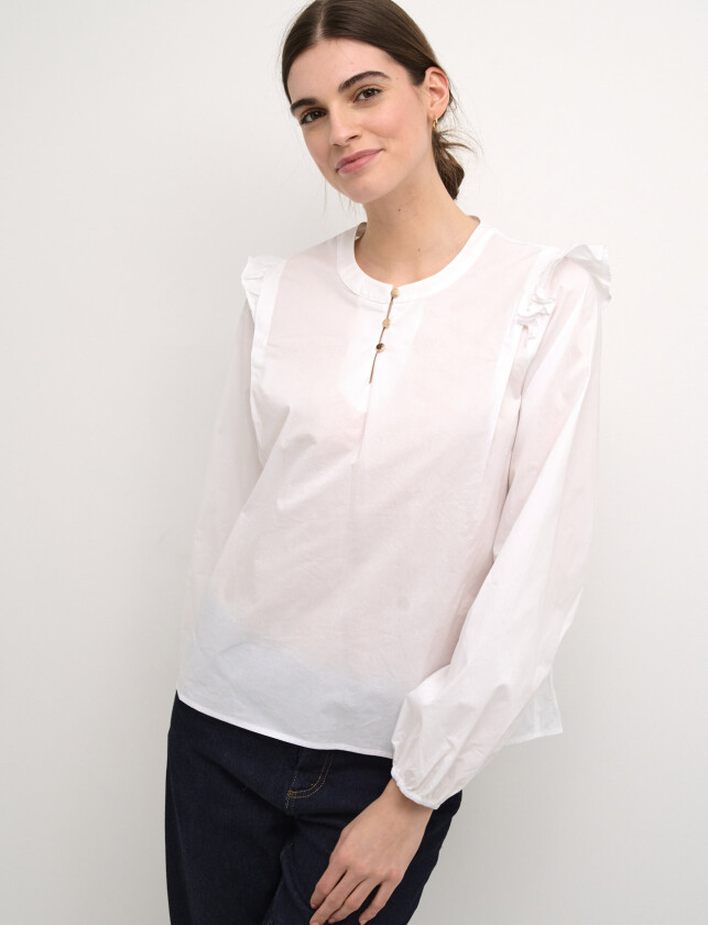 Cuenso Blouse - White - M