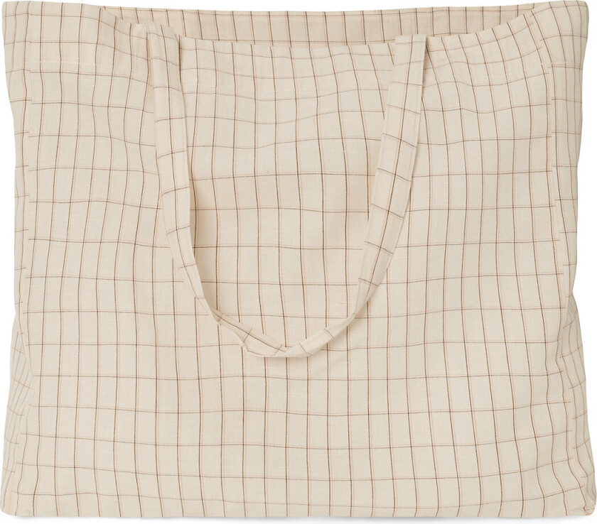 Hanna Shopper - Cot/Lin - Beige - 40X45CM