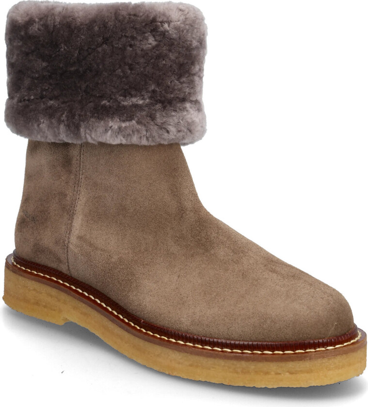 Boots - Flat - Brown - 35