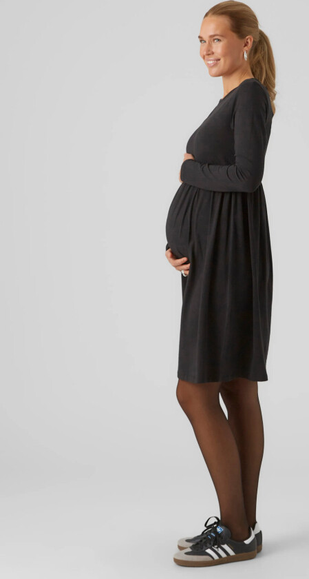 Bilde av Mlmia Ls Jrs Abk Skater Dress A. E. Noos - Black - XS