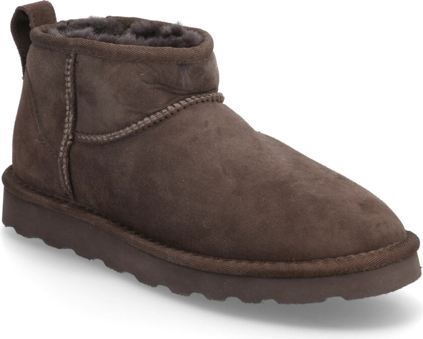Rhbrisbane Shearling Short Boots - Brown - 36