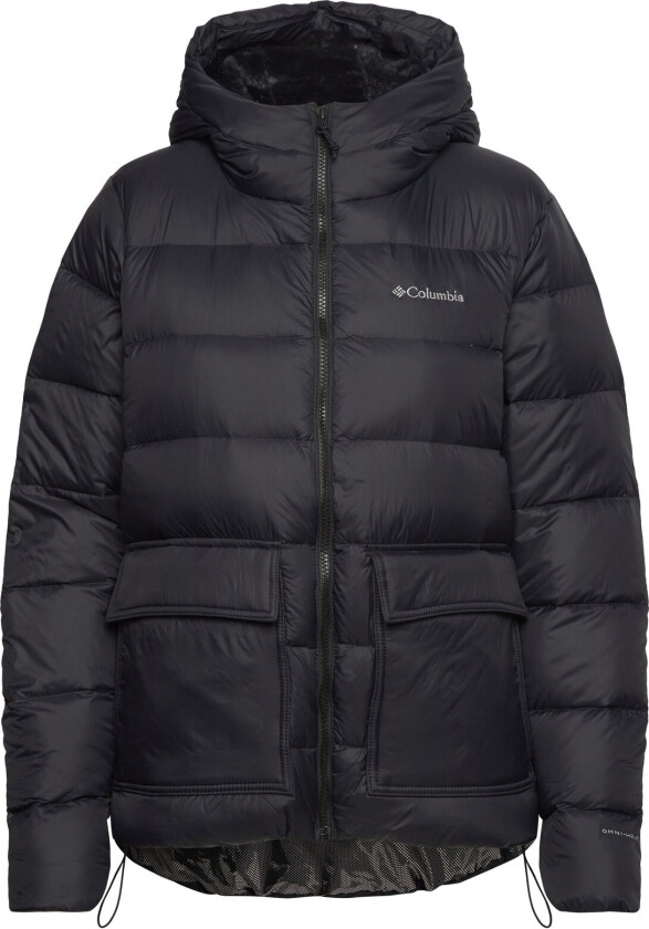 Harmony Falls Hooded Down Jacket - Black - M