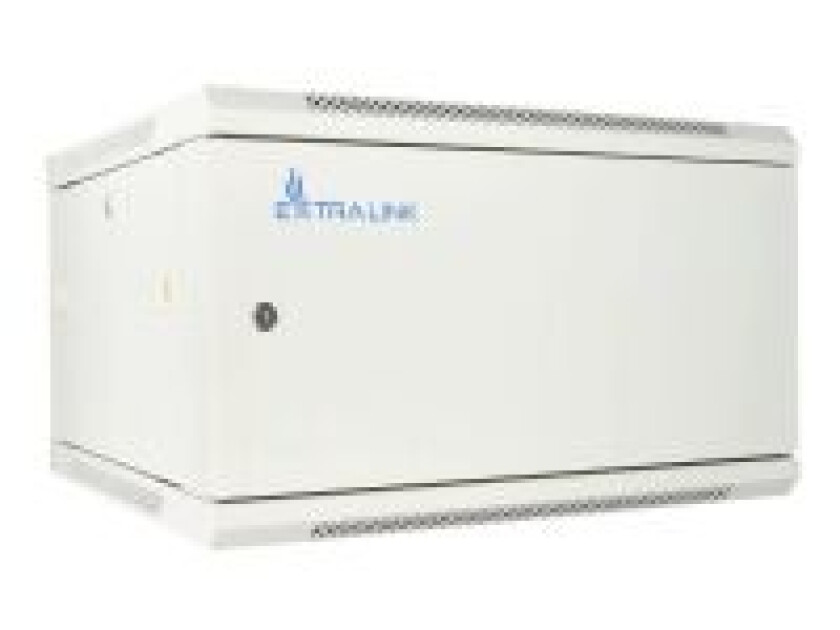 Extralink ASP - Rack skap - 600x450 mm - veggmonterbar - grå - 6U - 19