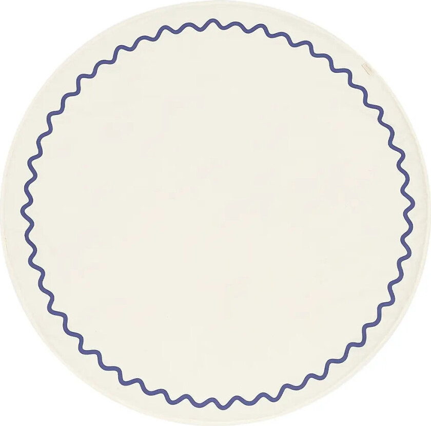 Vibes Play Mat 105X105 - Cream - Ø 105 CM