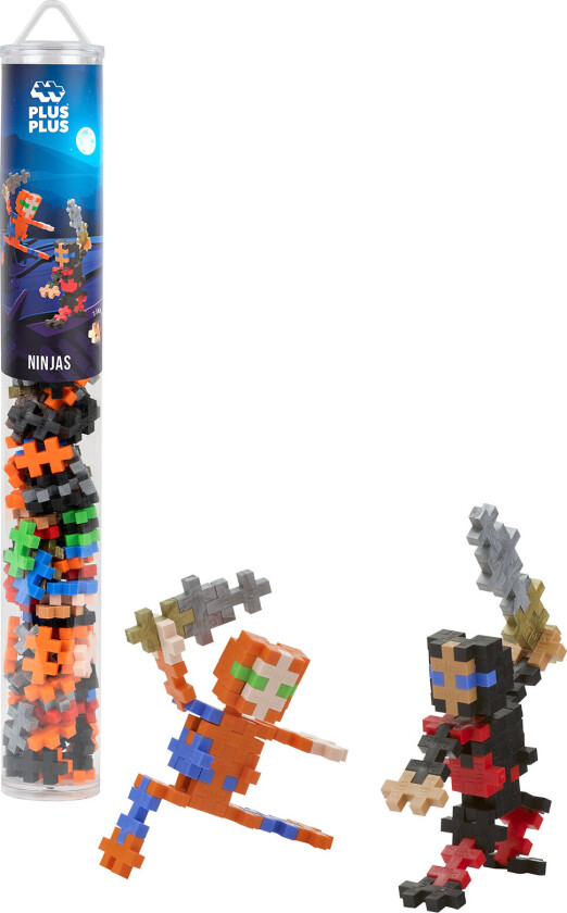 Ninjas / 100 Pcs Tube - Multi/patterned - ONE SIZE