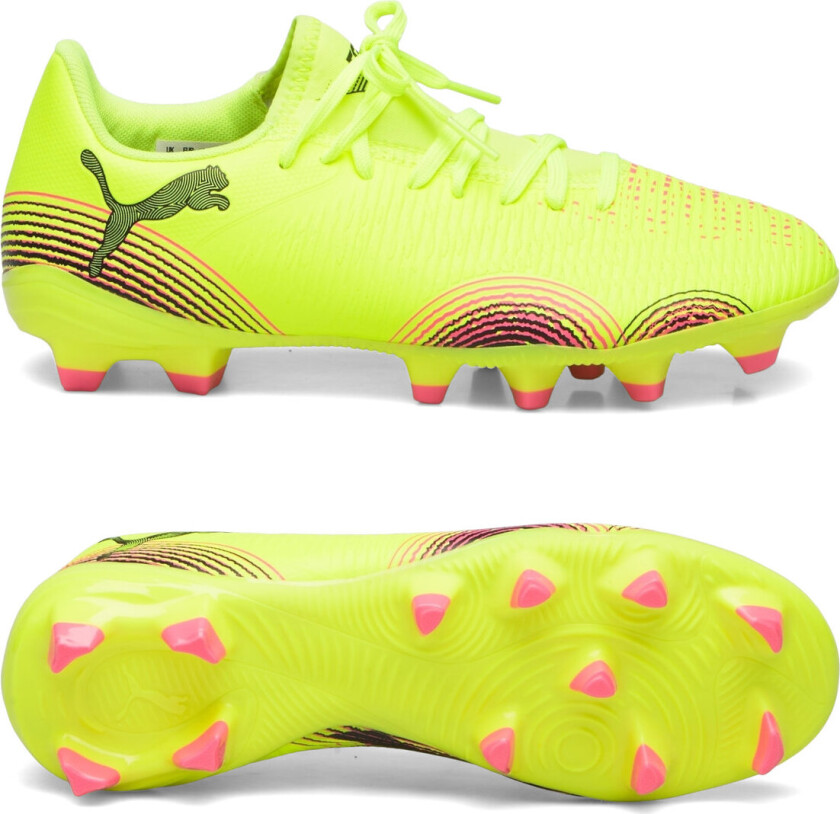 Future 8 Play Fg/ag Audacity - Gul/ Svart/solen Slo Til Kvinner, størrelse 38