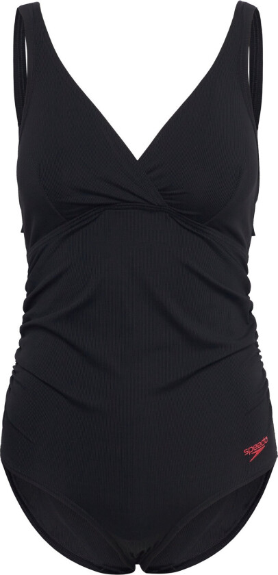 Womens V Neck Maternity U Back - Black - XS