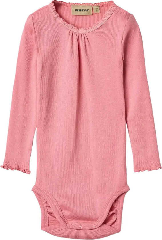 Rib Body L/S Lotta - Pink - 56