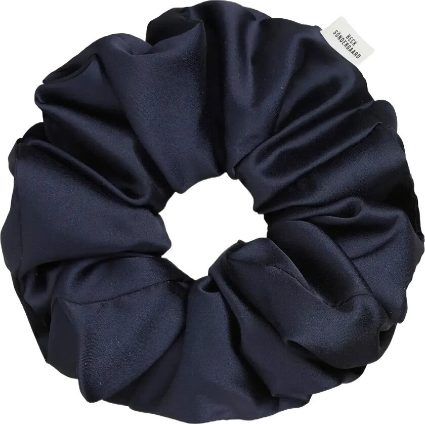 Luster Scrunchie - Navy - ONE SIZE