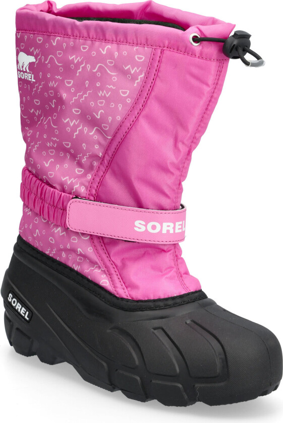 Youth Flurry Boot Print - Pink - 33