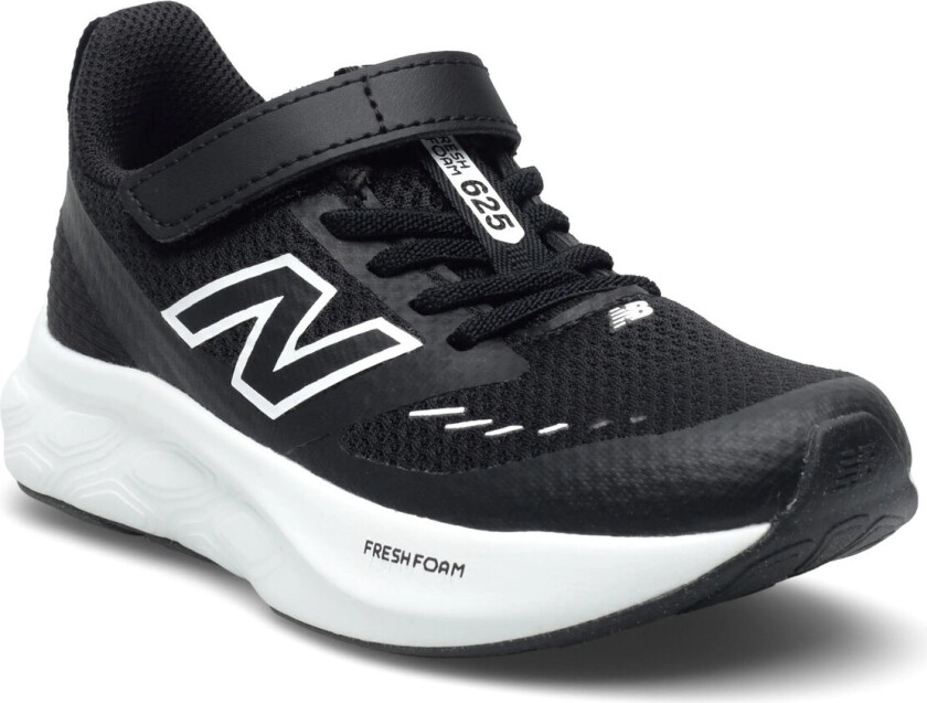 Freshfoam 625 Kids Bungee Lace With Top Strap - Black - 31