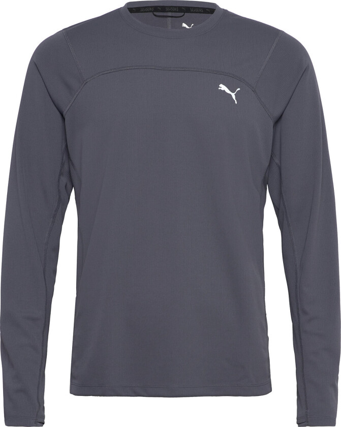 M Seasons Drycell Ls Tee - Grey - XXL