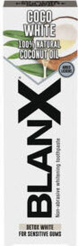 BLANX_Coco Whitening tannkrem med kokosolje 75ml