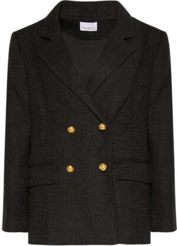 Polly Boucle Blazer - Black S