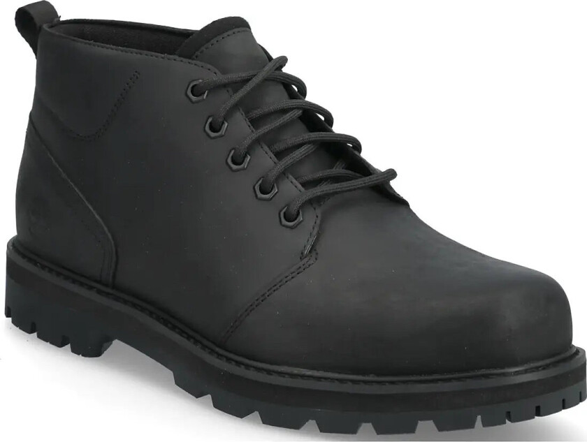 Mid Lace Up Waterproof Chukka Boot - Black - 41