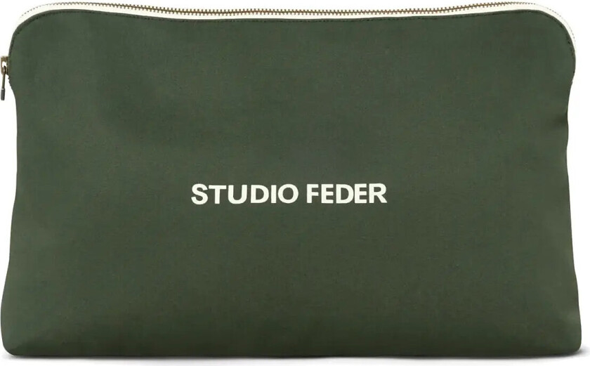 Celia Toiletry Bag - Canvas - Green - 30X20X10CM