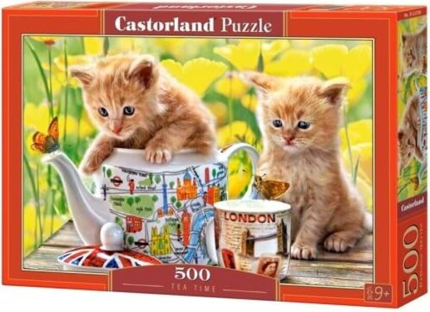 Castorland Tea Time 500 pcs Puslespill 500 stykker Flora