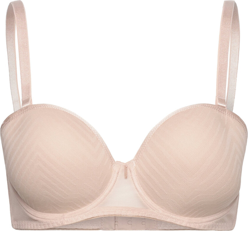 Tailored Uw Moulded Strapless Bra - Beige - E x 85