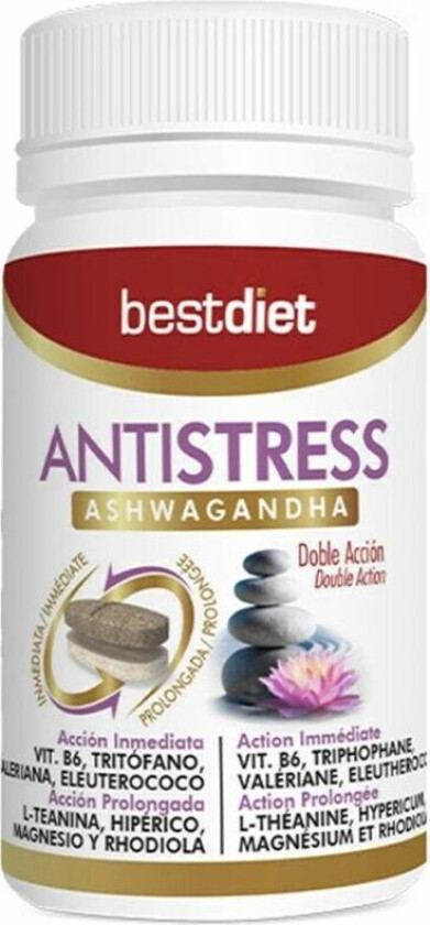 Kosttilskudd Best Diet Antistress Ashwagandha 30 enheter