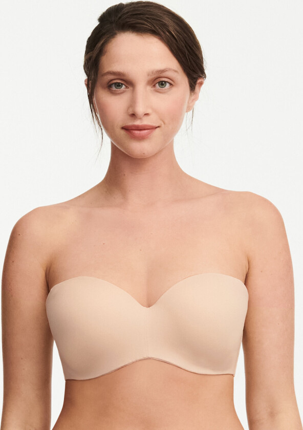 Norah Bandeau T-Shirt Bra - Cream - C85 x 85