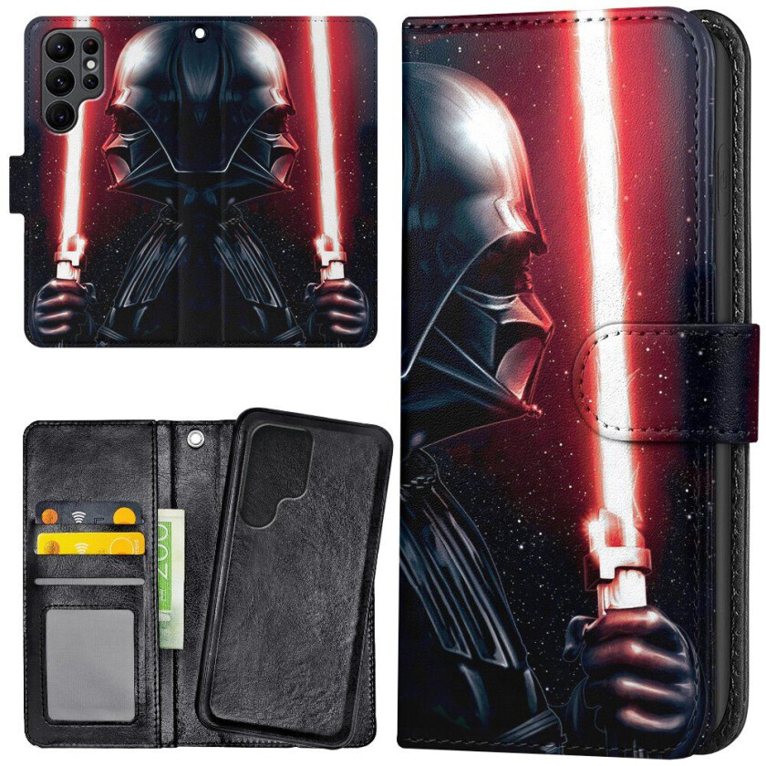 Samsung Galaxy S24 Ultra - Lommebok Deksel Darth Vader