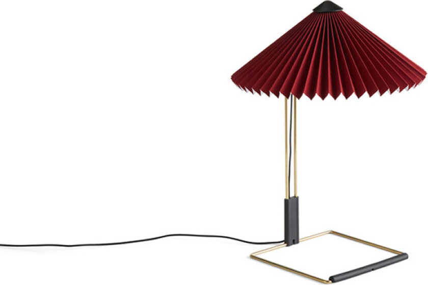 Matin Table Lamp Small Oxide Red