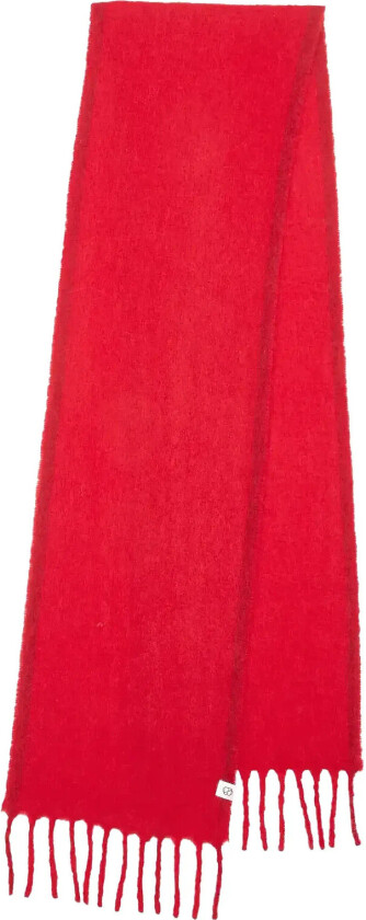 Solid Yuta Scarf - Red - ONE SIZE