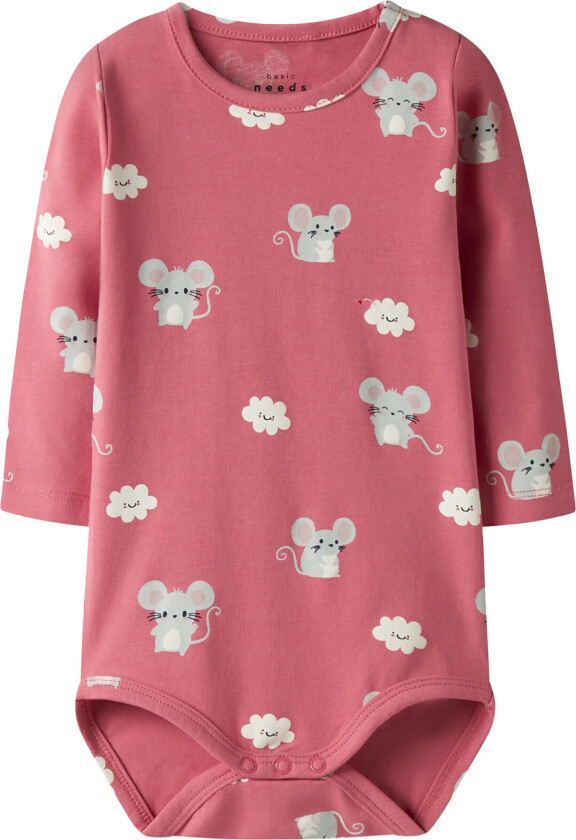 Nbfvandora Ls Body Box - Pink - 50