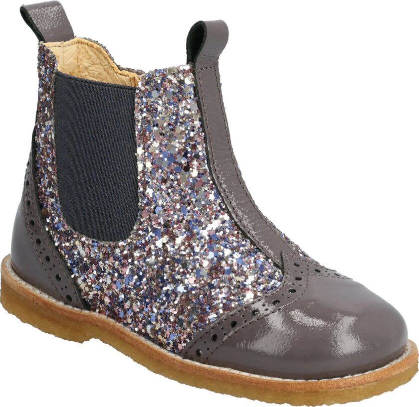 Booties - Flat - With Zipper - Silver - 24