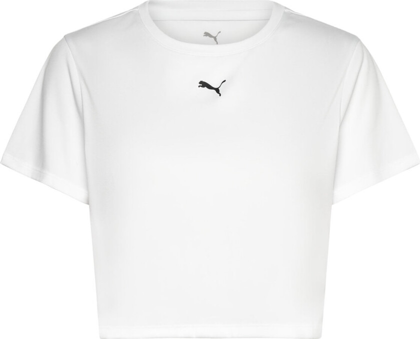 W Tad Essential Baby Tee - White - XL