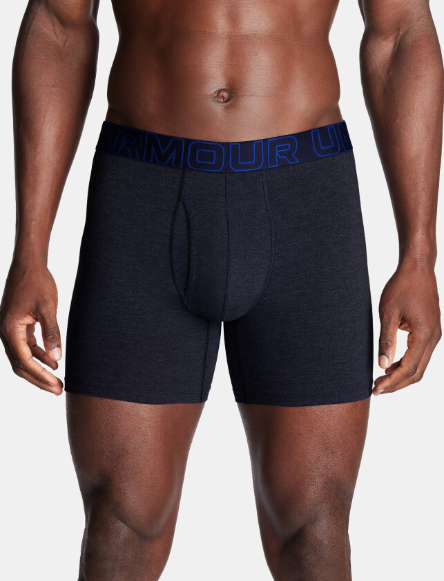 Ua Performance Cotton - Solid 6" 3Pk - Multi/patterned - M