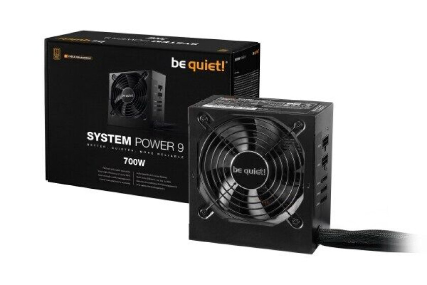 System Power 9 700W CM Strømforsyning (PSU) - 700 Watt - 120 mm - 80 Plus Bronze sertifisert