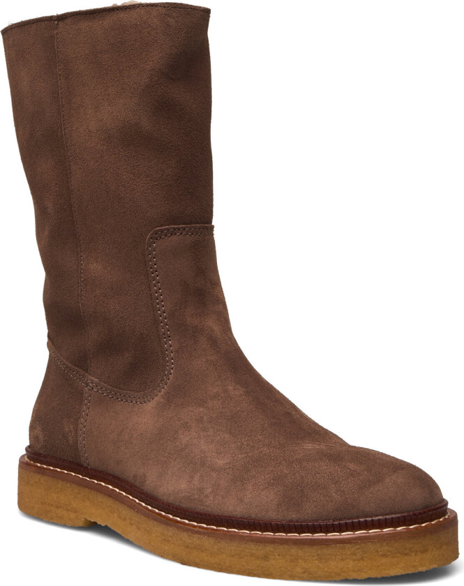 Boots - Flat - Brown - 40