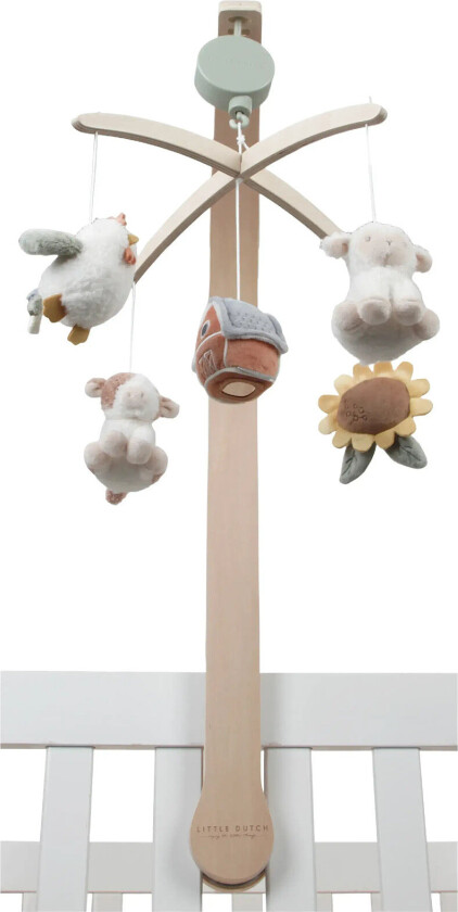 Musik Uro - Træ - Little Farm - Multi/patterned - ONE SIZE 37 cm