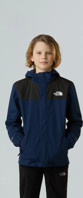 B Antora Rain Jacket - Navy - 120-129