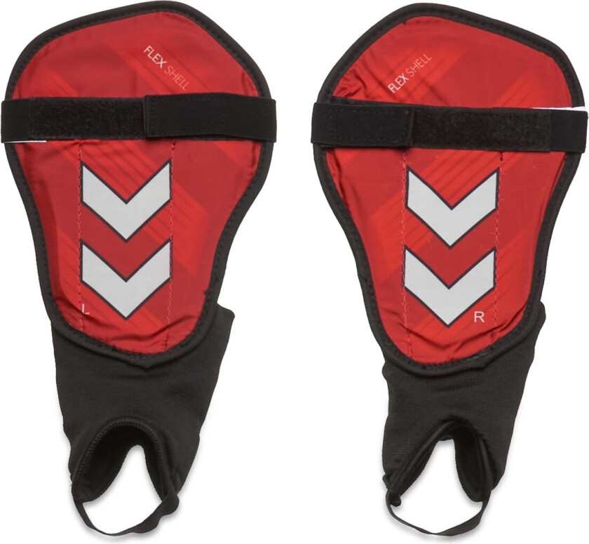 Hml Shin Guards Flex Shell - Red - XS