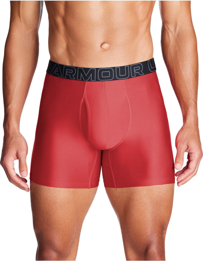 Ua Performance Tech - Solid 6" 3Pk - Multi/patterned - XS