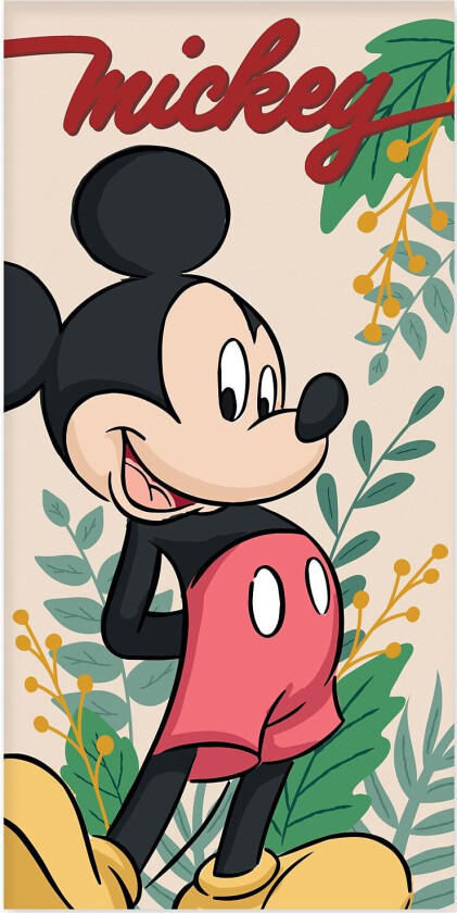 Towel Mickey 717 - 70X140 Cm - Multi/patterned - 70X140CM